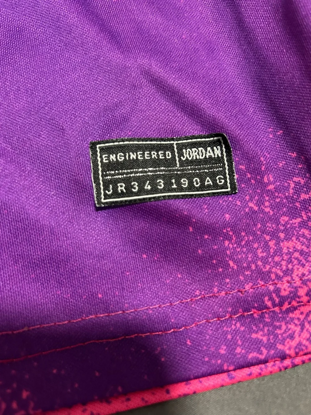 Nike Jordan x Paris Saint-Germain Pink & Purple Soccer Jersey